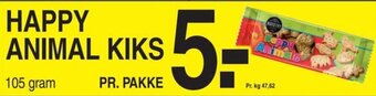 ABC Lavpris HAPPY ANIMAL KIKS tilbud