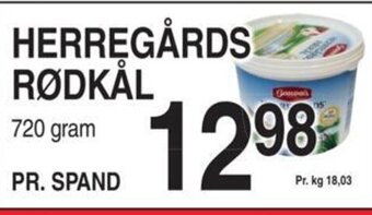 ABC Lavpris HERREGÅRDS RØDKÅL tilbud