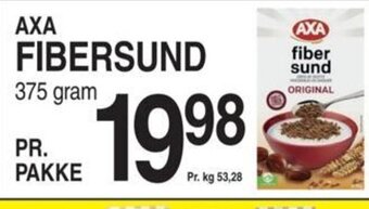 ABC Lavpris AXA FIBERSUND tilbud