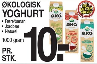 ØKOLOGISK YOGHURT
