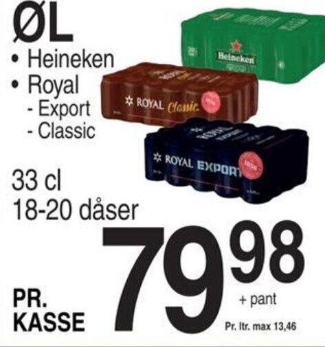 ABC Lavpris ØL tilbud