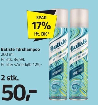 Fleggaard Batiste Tørshampoo tilbud