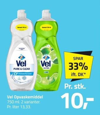 Fleggaard Vel Opvaskemiddel tilbud