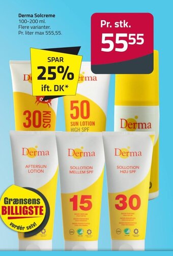 Fleggaard Derma Solcreme tilbud