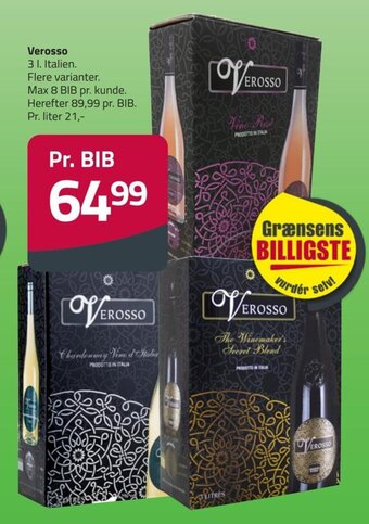 Fleggaard Verosso tilbud