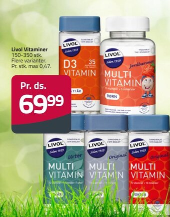 Fleggaard Livol Vitaminer tilbud