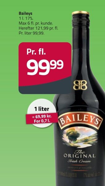 Fleggaard Baileys tilbud