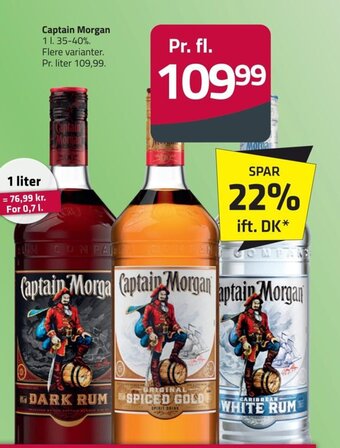 Fleggaard Captain Morgan tilbud