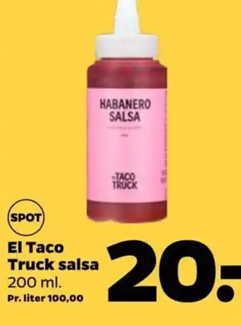 El Taco Truck salsa