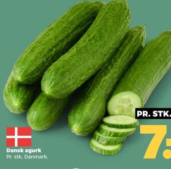 Netto Dansk agurk tilbud