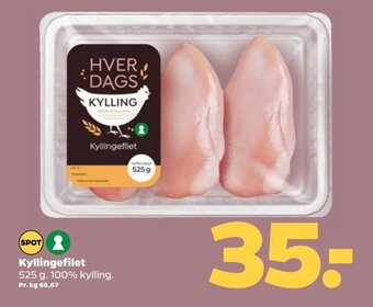 Netto Kyllingefilet tilbud