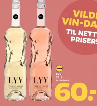 Netto Lyv 75 cl. tilbud