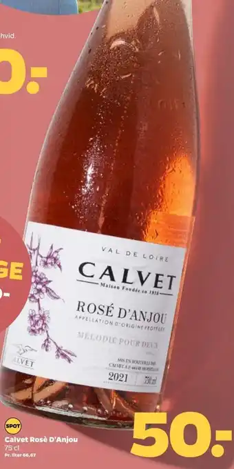 Calvet Rosè D'Anjou 75 cl.