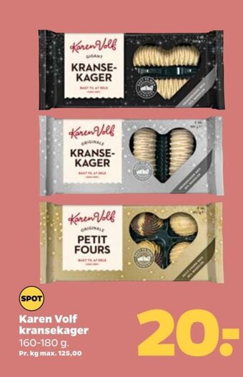 Karen Volf kransekager