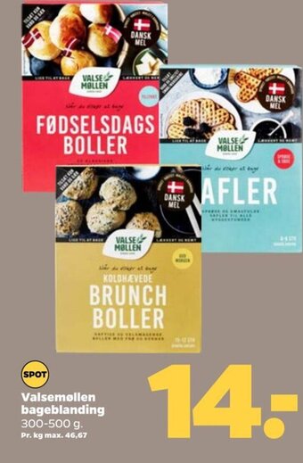 Netto Valsemøllen bageblanding tilbud