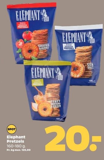 Elephant Pretzels 160-180 g.