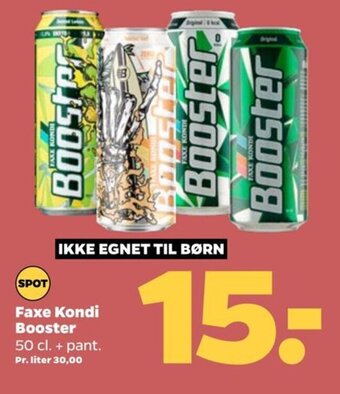 Netto Faxe Kondi Booster tilbud