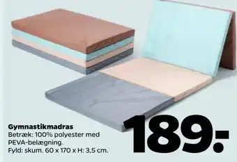 Netto Gymnastikmadras tilbud
