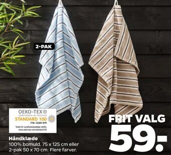 Netto Håndklæde tilbud