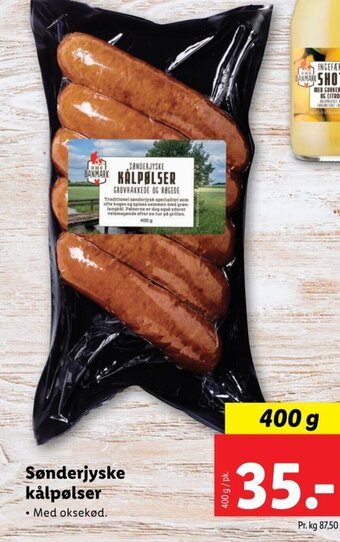 Lidl Sønderjyske kålpølser tilbud