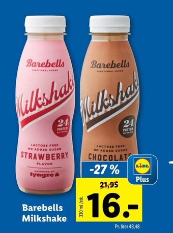 Barebells Milkshake