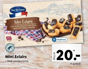 Lidl Mini Eclairs tilbud
