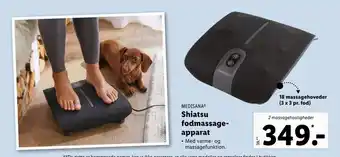 MEDISANAⓇ Shiatsu fodmassage-apparat