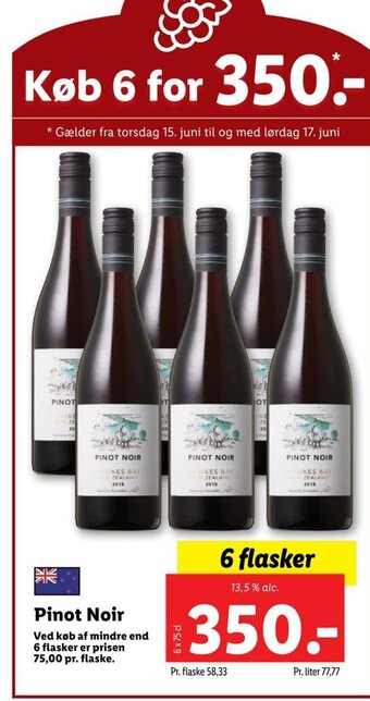Lidl PINOT NOIR tilbud