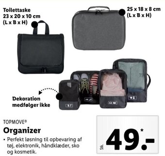 Lidl TOPMOVEⓇ Organizer tilbud