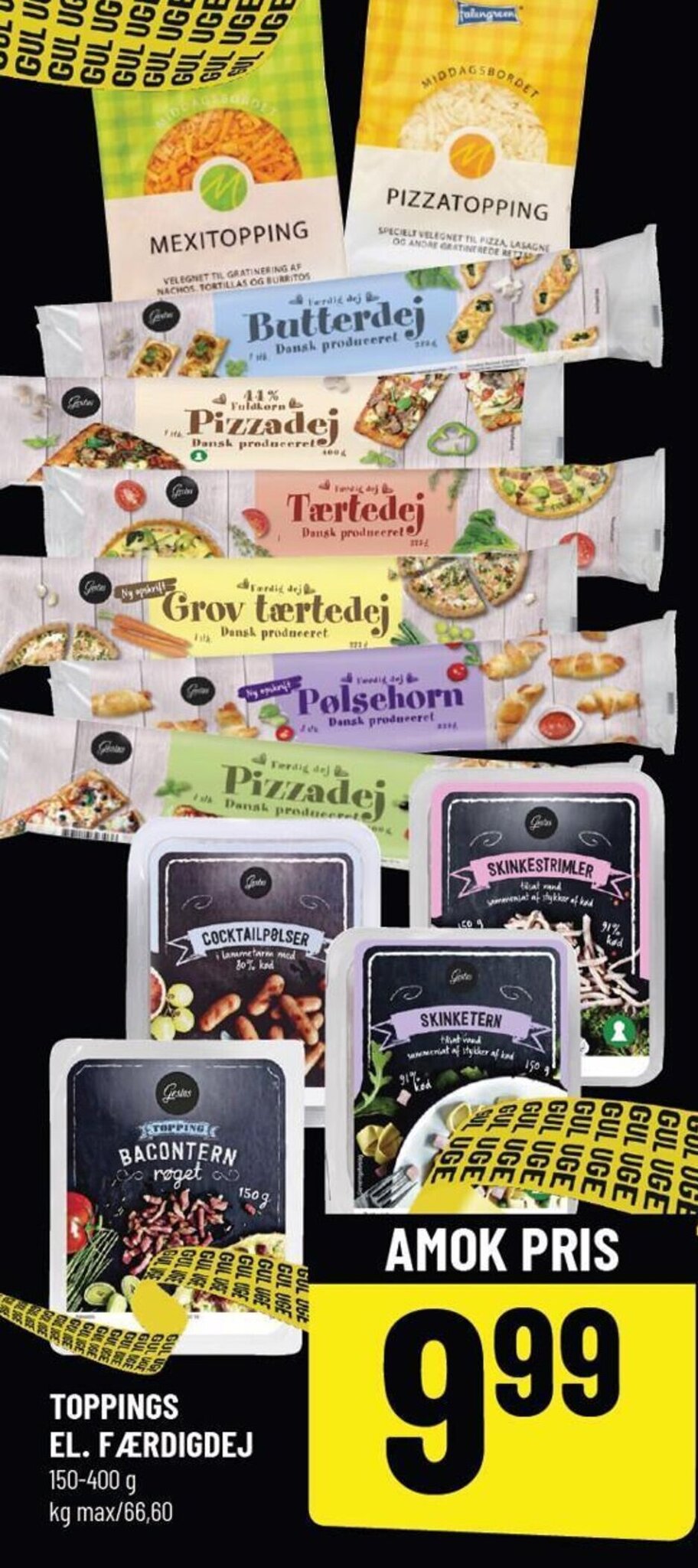 Løvbjerg TOPPINGS EL. FÆRDIGDEJ tilbud