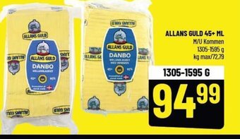 ALLANS GULD 45+ ML