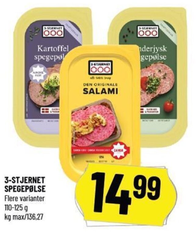 Løvbjerg 3-STJERNET SPEGEPØLSE tilbud