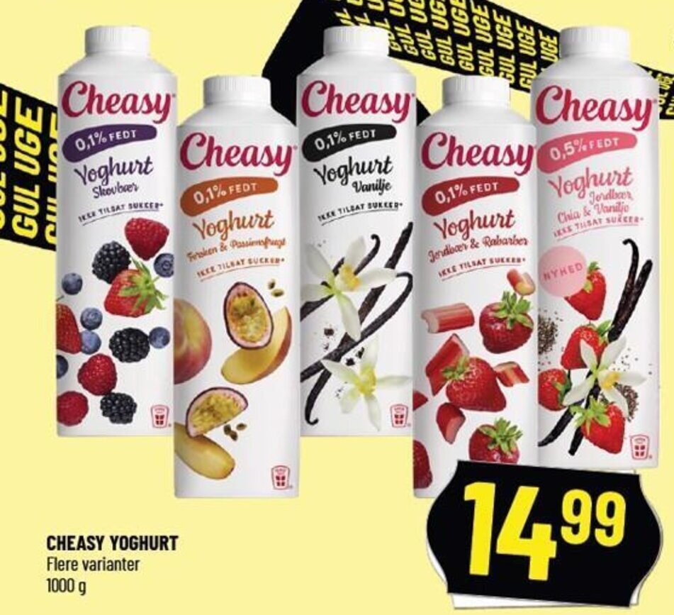Løvbjerg CHEASY YOGHURT tilbud