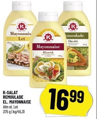 K-SALAT REMOULADE EL. MAYONNAISE