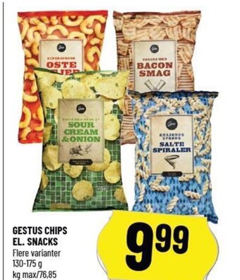 Løvbjerg GESTUS CHIPS EL. SNACKS tilbud