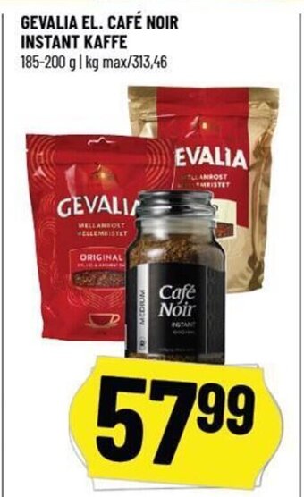 Løvbjerg GEVALIA EL. CAFÉ NOIR INSTANT KAFFE tilbud