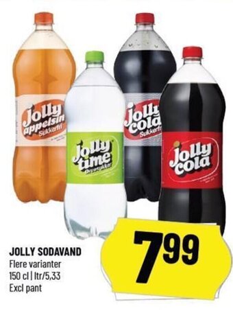 Løvbjerg JOLLY SODAVAND tilbud