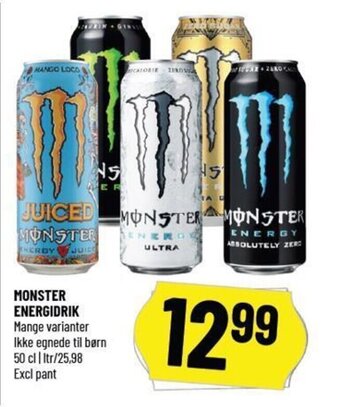 Løvbjerg MONSTER ENERGIDRIK tilbud
