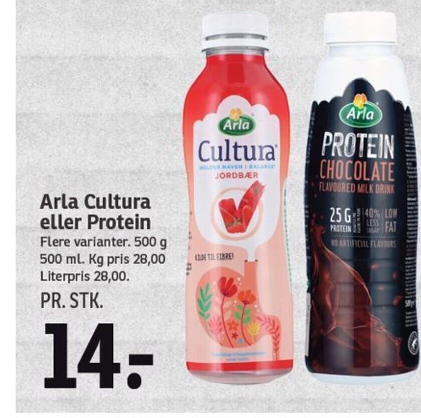 SPAR Arla Cultura eller Protein tilbud