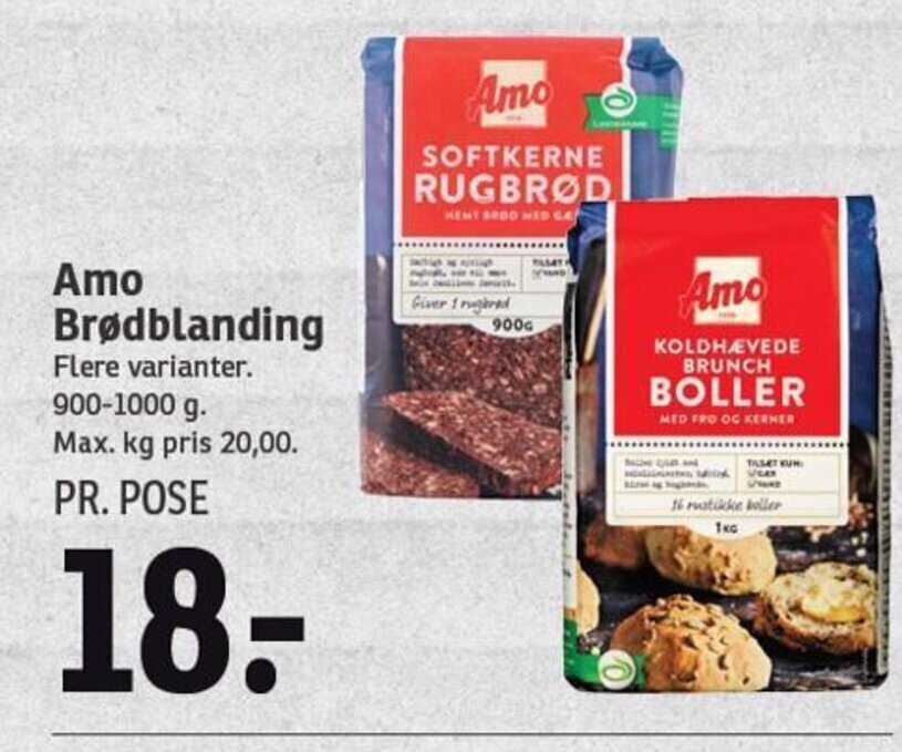 SPAR Amo Brødblanding tilbud