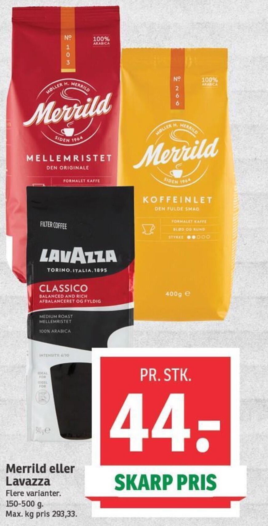 SPAR Merrild eller Lavazza tilbud