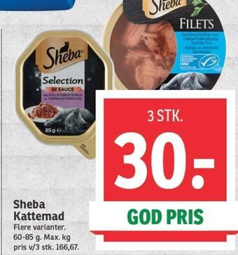 SPAR Sheba Kattemad tilbud