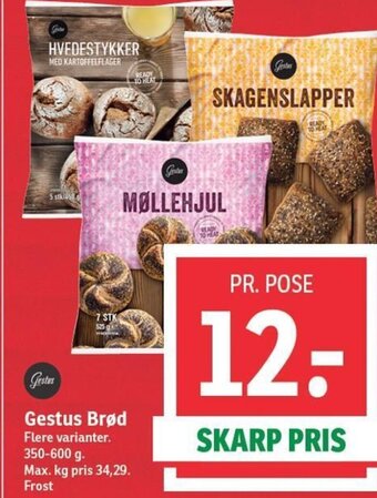 SPAR Gestus Brød tilbud