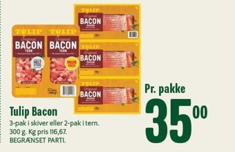 Min Købmand Tulip Bacon tilbud