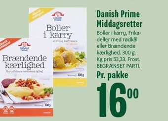 Danish Prime Middagsretter