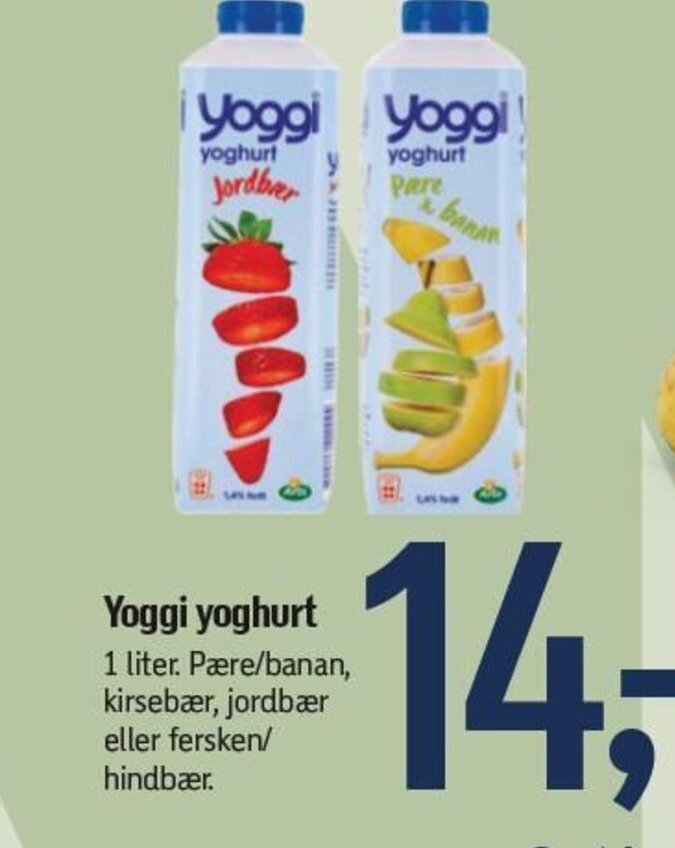Føtex Yoggi yoghurt tilbud