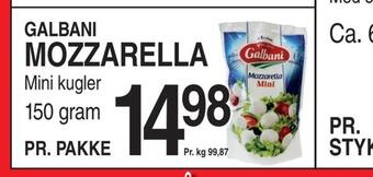 ABC Lavpris Mozzarella tilbud