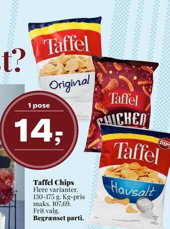 Taffel chips