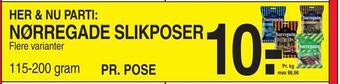 ABC Lavpris Nørregade slikposer tilbud
