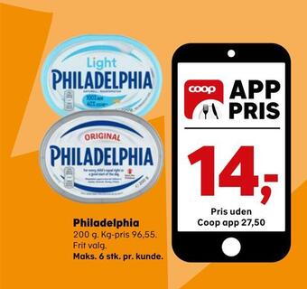 Kvickly Philadelphia tilbud